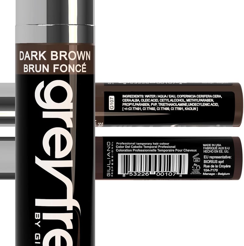Greyfree Instant Hair Color Touch Up in Dark Brown - 0.25 Ounce - Image 5